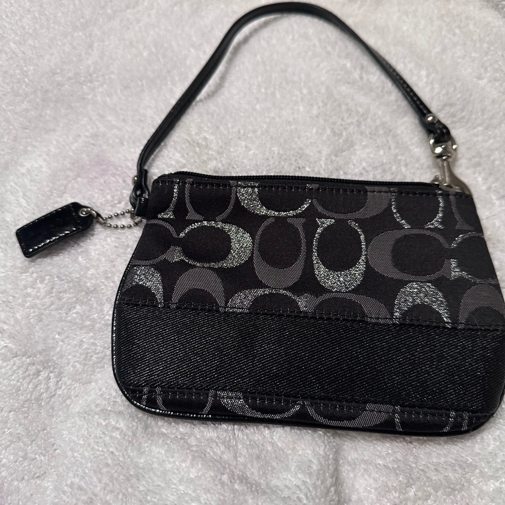 Coach wrist mini bag